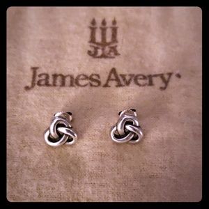 James Avery Twist post earrings